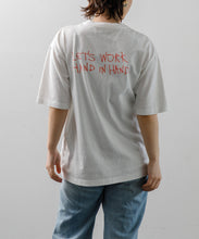 画像をギャラリービューアに読み込む, 【MEN , WOMEN】CAPSULE-T HAND IN HAND SS Tee ユニセックス/綿100%/厚手生地/透けにくい/ゆったりシルエット/ナチュラル/カジュアル