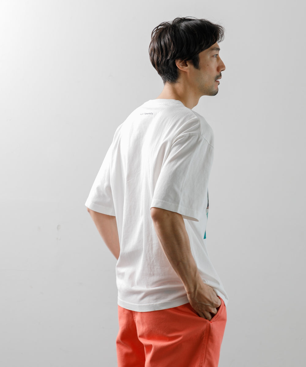 tシャツ 「MEN ， WOMEN」CAPSULE-T Yufi Basketball SS Tee レディース メンズ AMERICAN RAG CIE｜【MEN , WOMEN】CAPSULE-T Yufi Basketball
