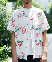 画像をギャラリービューアに読み込む, 【MEN , WOMEN】PARADISE FOUND フラミンゴ アロハシャツ