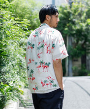 画像をギャラリービューアに読み込む, 【MEN , WOMEN】PARADISE FOUND フラミンゴ アロハシャツ