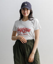 画像をギャラリービューアに読み込む, 【MEN , WOMEN】 AMERICAN RAG CIE STATE TEE -California　ロゴ映えTシャツ / とろみ素材 / 抜け感コーデに◎
