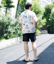 画像をギャラリービューアに読み込む, 【MEN , WOMEN】PARADISE FOUND フラミンゴ アロハシャツ
