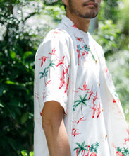 画像をギャラリービューアに読み込む, 【MEN , WOMEN】PARADISE FOUND フラミンゴ アロハシャツ
