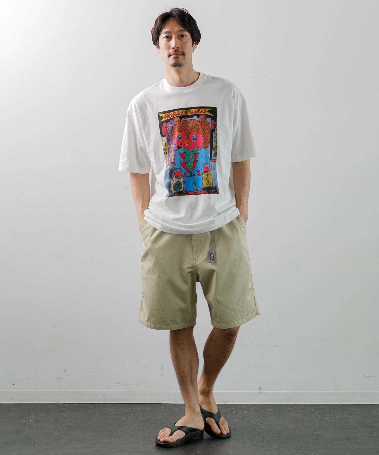 tシャツ 「MEN ， WOMEN」CAPSULE-T Rob Friday records SS Tee レディース メンズ MEN , WOMEN】CAPSULE-T Rob Friday records SS Tee ユニ