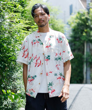 画像をギャラリービューアに読み込む, 【MEN , WOMEN】PARADISE FOUND フラミンゴ アロハシャツ
