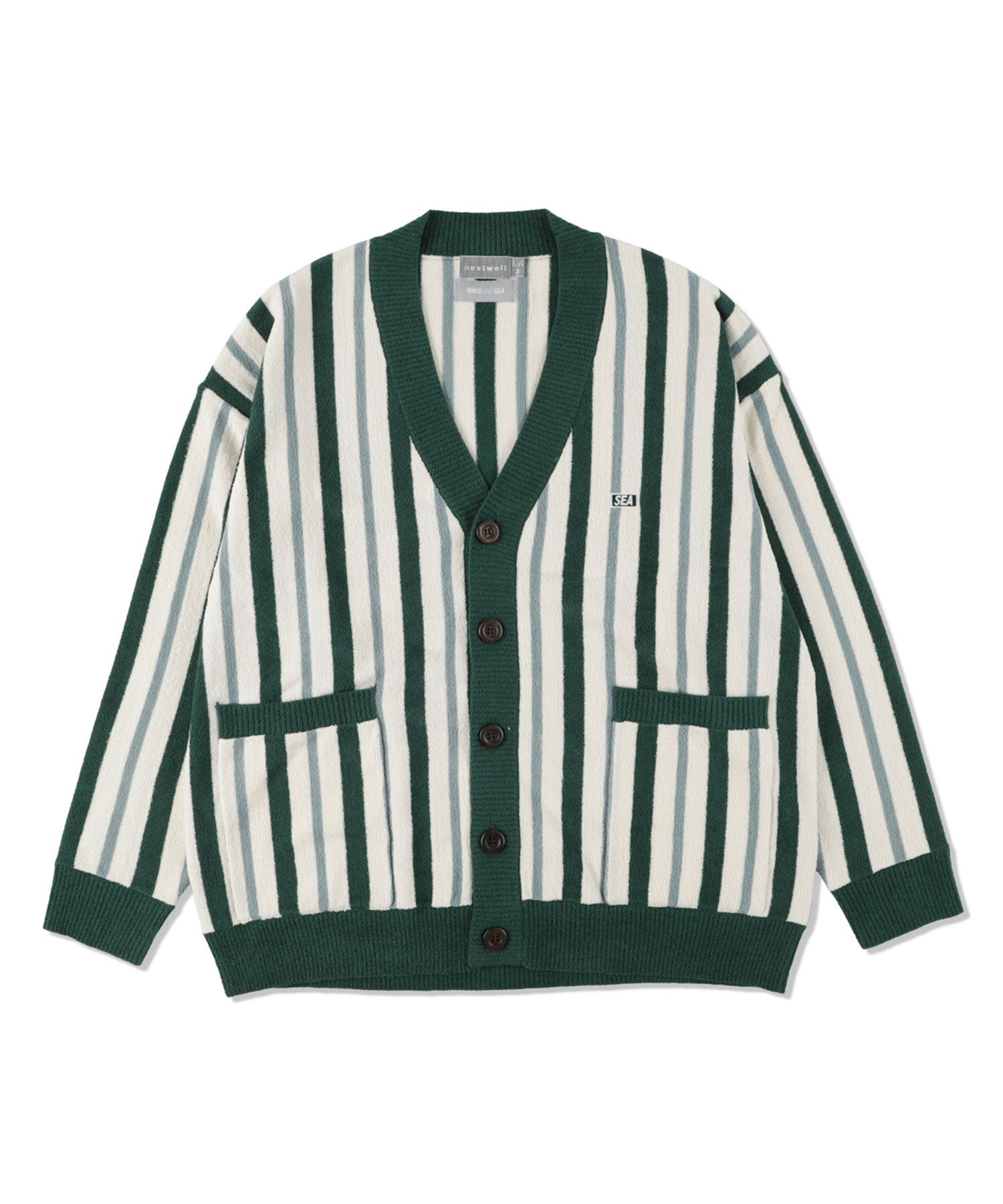 MEN , WOMEN】WDS x nestwell OLEANDER < SEA Cardigan &gt