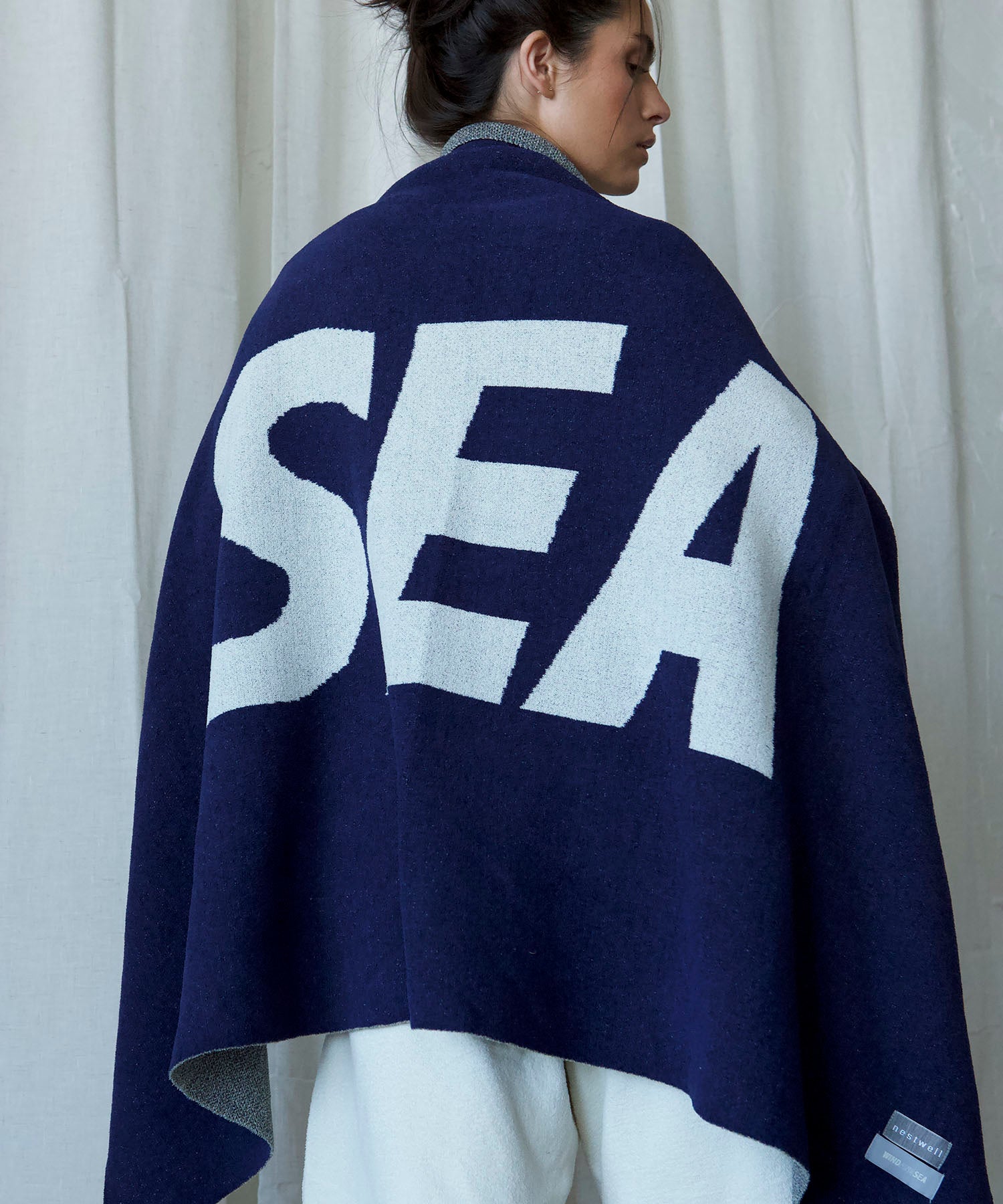 MEN , WOMEN】WDS x nestwell LIMELIGHT< SEA Blanket >